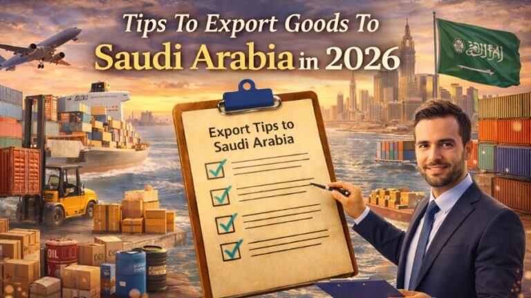 Tips To Export Goods To Saudi Arabia in 2026