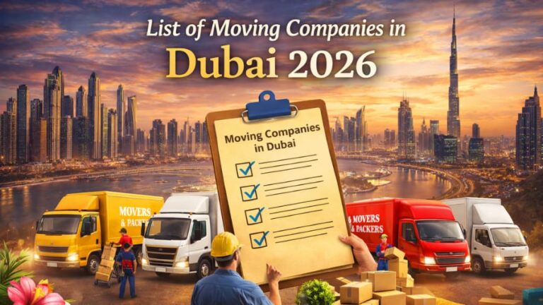 List of Moving Companies in Dubai 2026