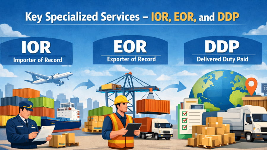 Key Specialized Services – IOR, EOR, and DDP