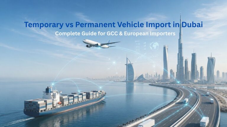 Temporary vs Permanent Vehicle Import in Dubai