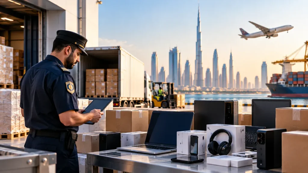 How Dubai Customs Determines Commercial Electronics Shipments